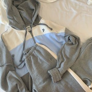Victoria Secret PINK Half zip/Jogger Set
